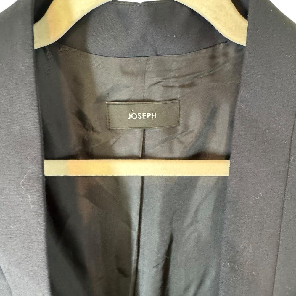 Joseph Marleybone‎ Inverted Collar One Button Blazer Navy Blue FR 44 / Large - Picture 4 of 11
